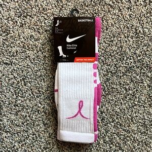 Nike Elite breast cancer awareness socks